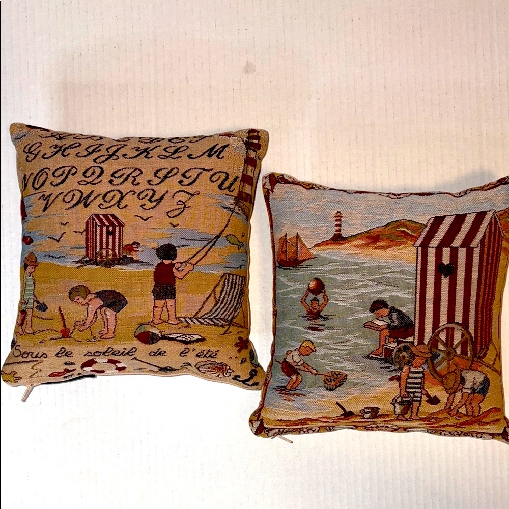 IOSIS for Goblys France tapestry decorative pillows